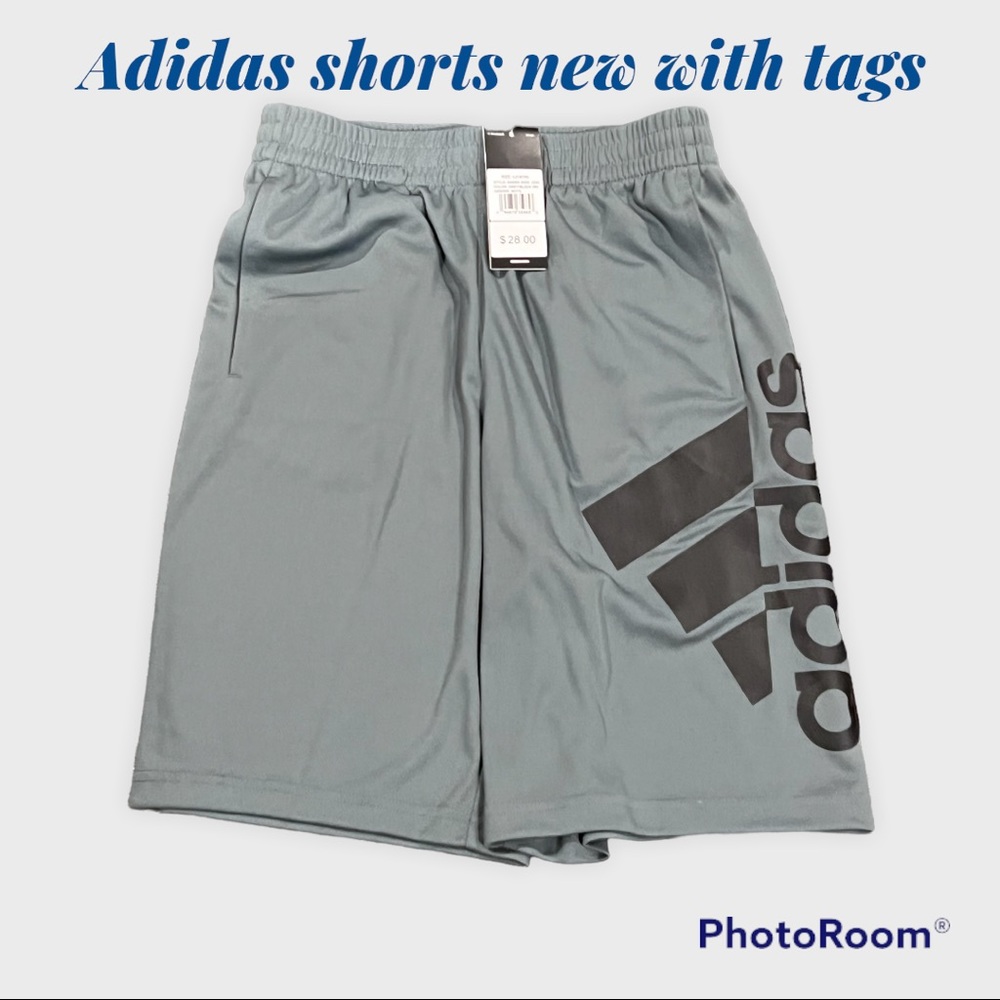 Boys size 12-14 adidas shorts new with tags